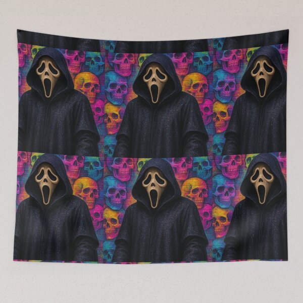 Item preview, Ghostface in Neon Graffiti Skull Wall designed and sold by Ghostface2025.