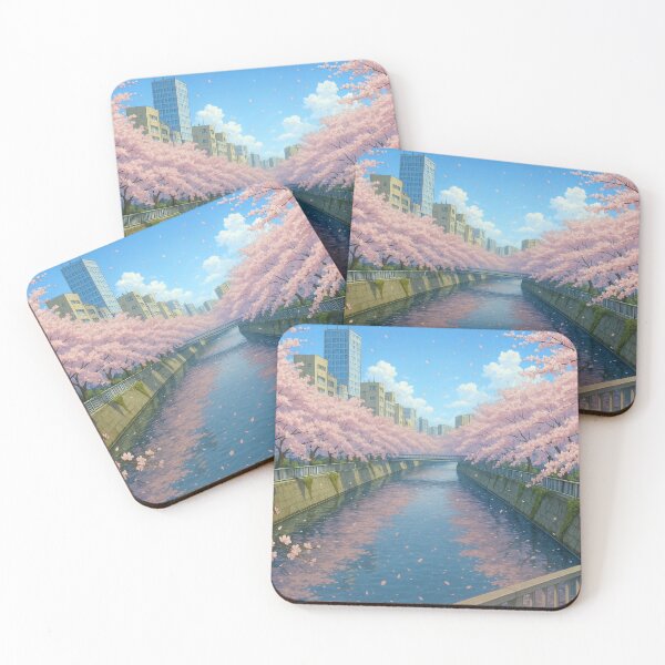 Item preview, Tokyo Kanda River in Spring Sakura Season designed and sold by Takeda-art.