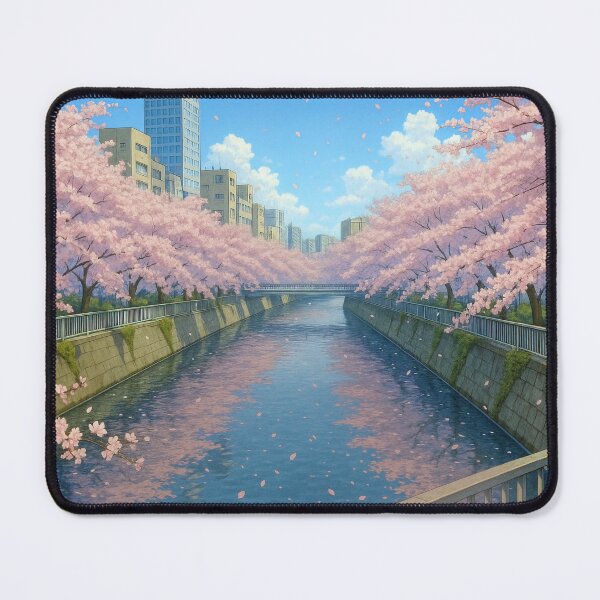 Item preview, Tokyo Kanda River in Spring Sakura Season designed and sold by Takeda-art.