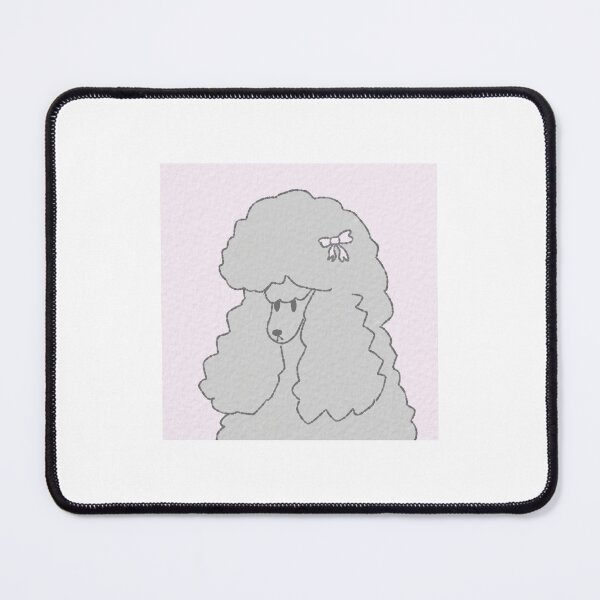 Item preview, Coquette Silver Poodle Continental designed and sold by PippyPoodles.