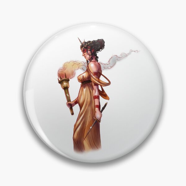 Item preview, Hekate the Torchbearer designed and sold by Fae Visions Boutique.