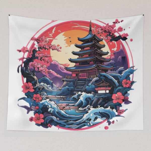 Item preview, japanese castle  designed and sold by Highpinch.