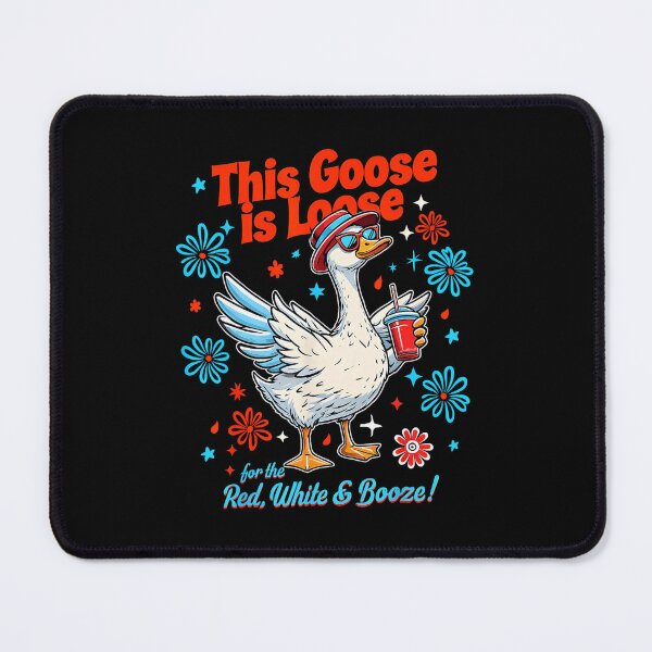 Item preview, This Goose Is Loose Red White Boozy Goose 4Th Of July Women designed and sold by Cute-Collection.