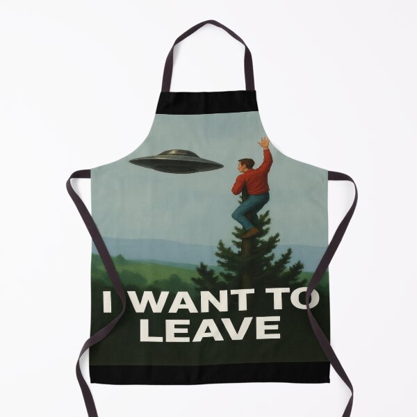Item preview, I Want To Leave designed and sold by Abducted Treasures.