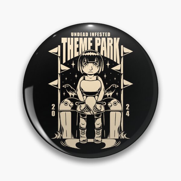 Item preview, Undead Infested Theme Park designed and sold by AlundrART.