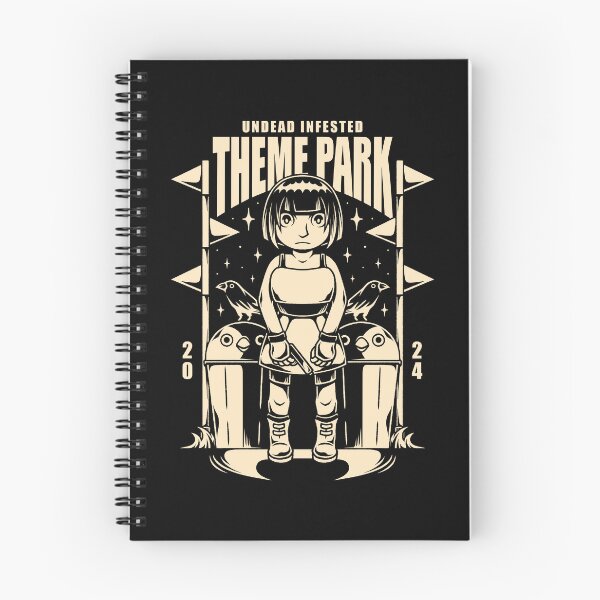 Item preview, Undead Infested Theme Park designed and sold by AlundrART.