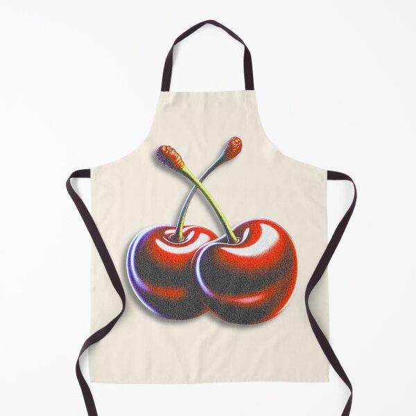 Artikelvorschau, Retro Pop Cherries – Lebendige Vintage-Obstkunst entworfen und verkauft von Broken Minimalister.