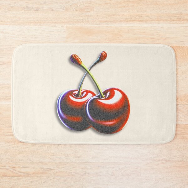 Item preview, Retro Pop Cherries – Vibrant Vintage Fruit Art designed and sold by Broken Minimalister.