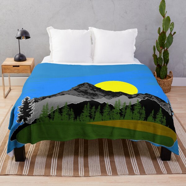 Item preview, Sunset Over Mountains designed and sold by Bearded Jester Designs.