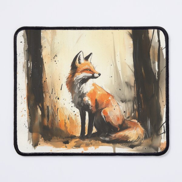 Item preview, Red Fox in the Woods designed and sold by laurashawart.