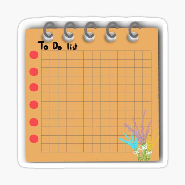 Item preview, Todo list notepad  designed and sold by Makoto-Nyuu.