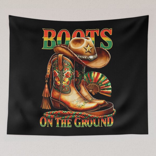 Item preview, Boots On The Ground Melanin designed and sold by sanchezcal.