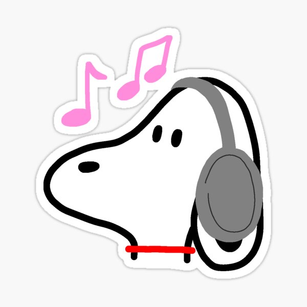 Item preview, snoopy headphones designed and sold by kelronavirus.