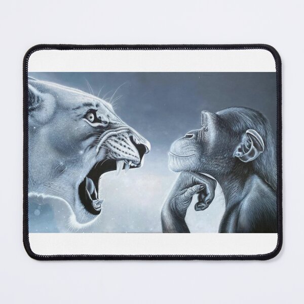Item preview, Monkey vs Lion, Geeked vs Locked in designed and sold by T-Wearz.