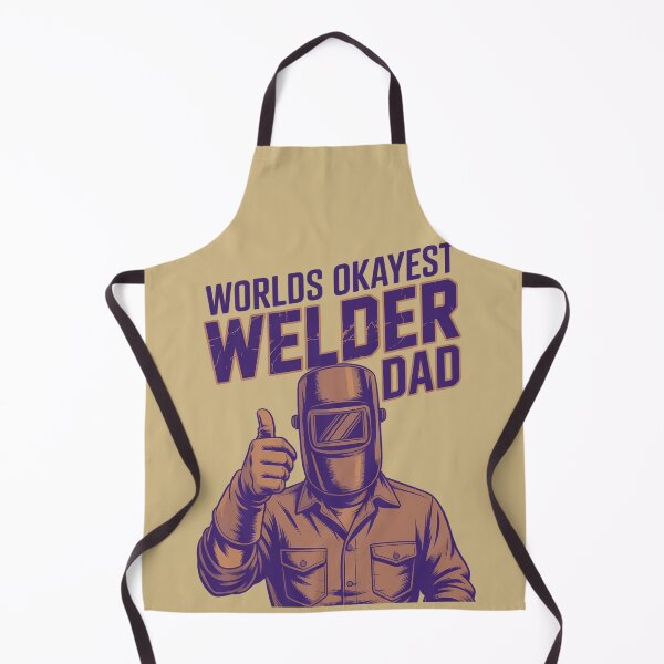Item preview, Worlds Okayest Welder Dad - Industrial-style design for welders and steelworkers, a gift for dad, friends, and Husband. designed and sold by IronPulseStore.