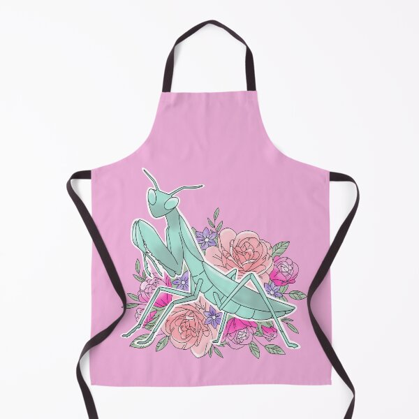 Item preview, Praying Mantis and Flowers designed and sold by witchlingart.