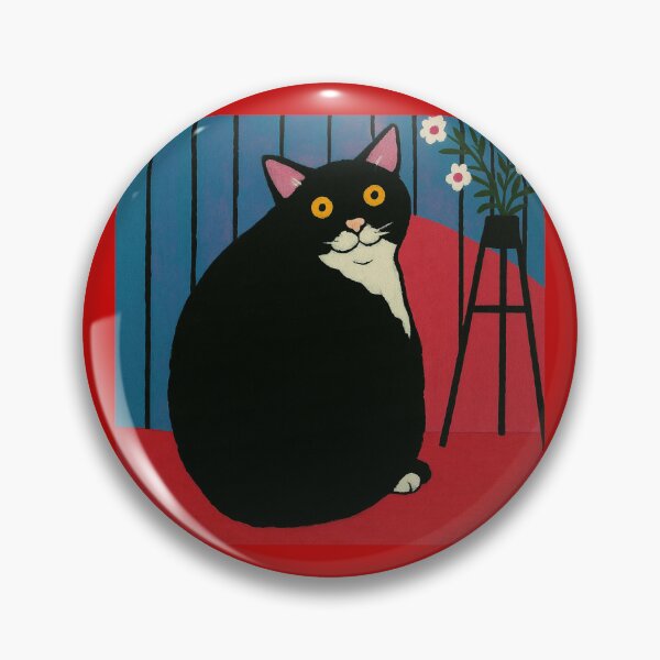 Item preview, Gato de esmoquin de arte pop designed and sold by MaPerle.