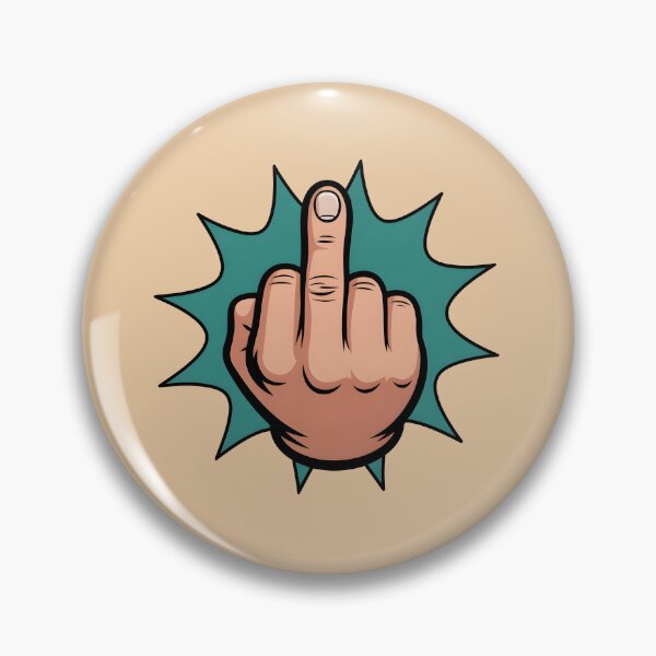 Item preview, Offensive Middle Finger designed and sold by HeadTurningArt.