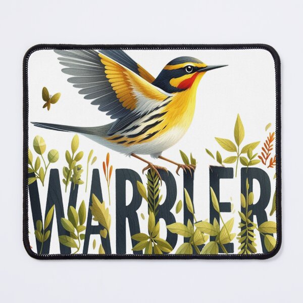 Item preview, Warbler Bird designed and sold by yunamaliskova.