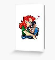 Dickbabs Greeting Card