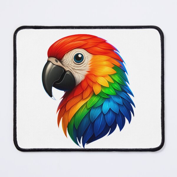 Item preview, Rainbow Macaw – The vibrant fireworks of the jungle designed and sold by KnlDsgn.