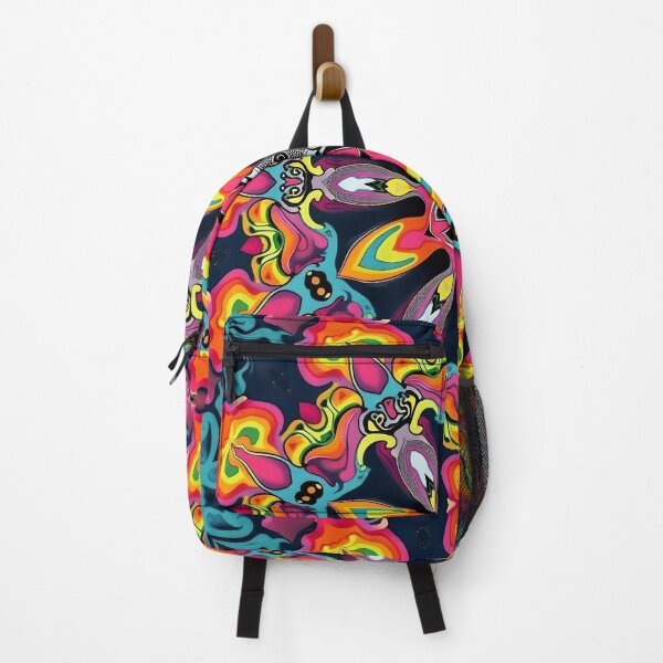 Item preview, Sharp Psychedelic Symmetry in Neon Colors designed and sold by HLPsychDesigns.