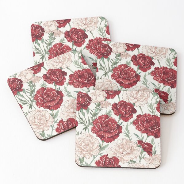 Item preview, January Carnation Flower designed and sold by CoolPixels.