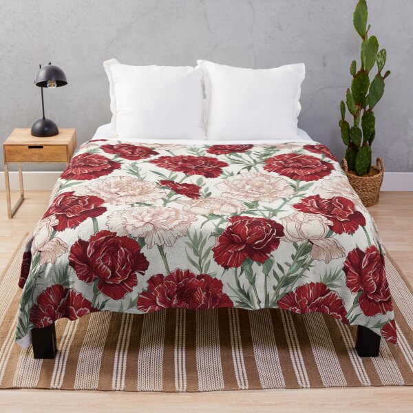Item preview, January Carnation Flower designed and sold by CoolPixels.