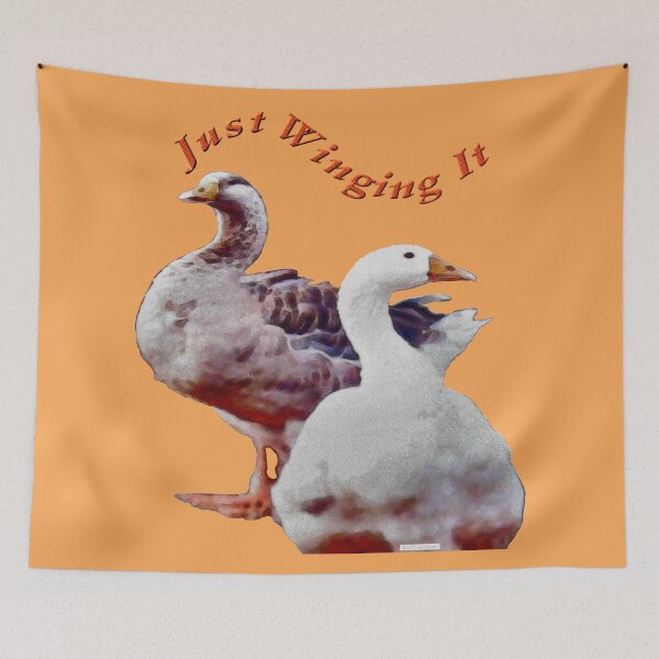 Item preview, Relaxed Geese Just Winging It designed and sold by kristalcurt.