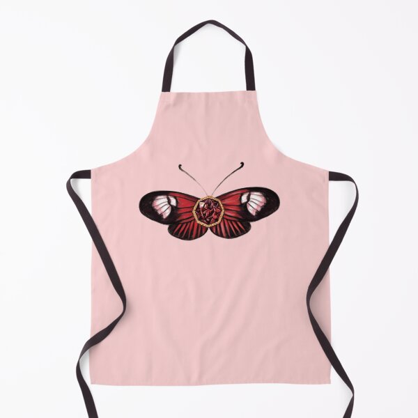 Item preview, Birth Gemstone Butterfly (January) - Common Postman Butterfly with Garnet designed and sold by Scarlet Swan.