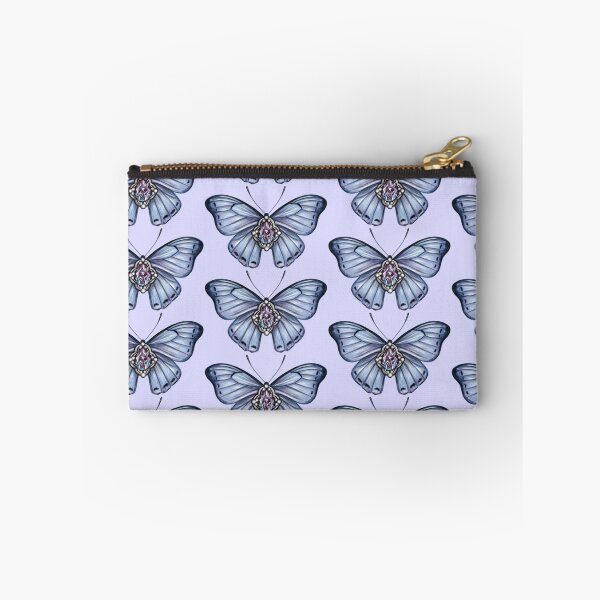 Item preview, Birth Gemstone Butterfly (June) - White Morpho Butterfly with Alexandrite Gemstone designed and sold by Scarlet Swan.