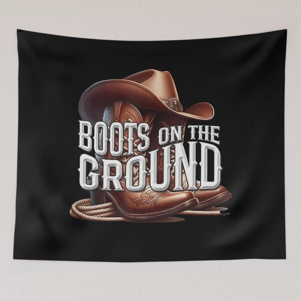 Item preview, Boots On The Ground_AMZ B0F1Z145Q9 designed and sold by sanchezcal.