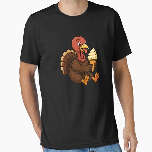 Item preview, Turkey Ice Cream Zoo Animal Lover Kawaii Boys Girls Kids designed and sold by rafaeltto.
