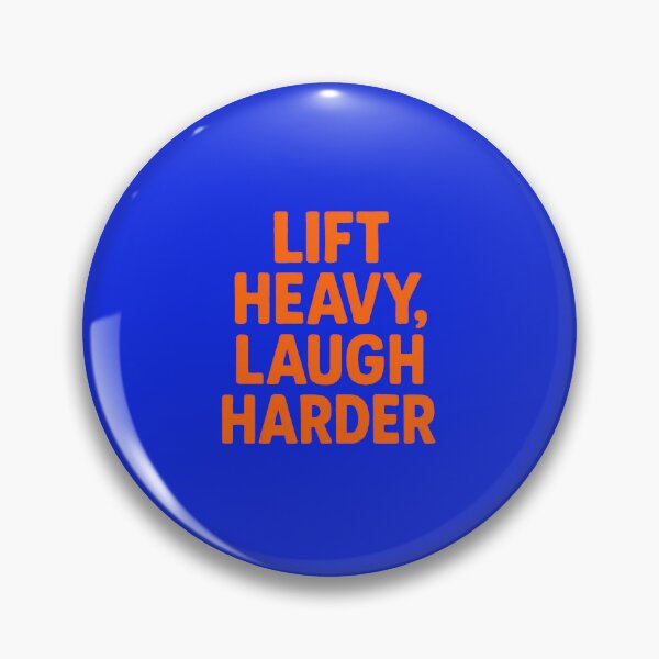 Item preview,  Lift Heavy Laugh Harder – Funny Motivational Gym Quote for Fitness and Fun designed and sold by Jason123za.