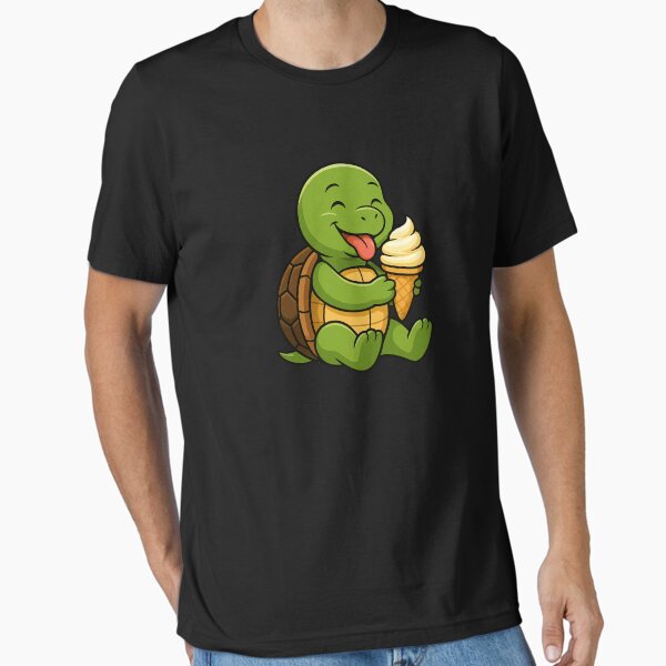 Item preview, Turtle Ice Cream Zoo Animal Lover Kawaii Boys Girls Kids designed and sold by rafaeltto.