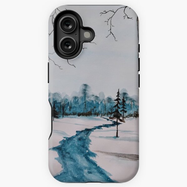 Item preview, Frozen Forest Stream designed and sold by Little Elf's Shop Shelf.