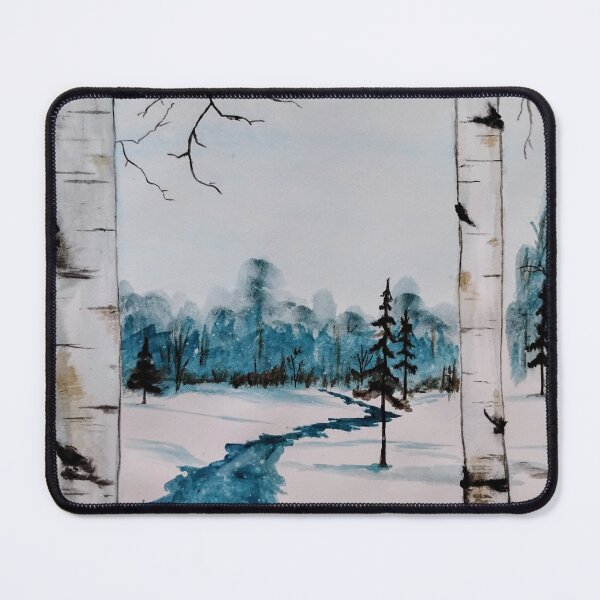 Item preview, Frozen Forest Stream designed and sold by Little Elf's Shop Shelf.