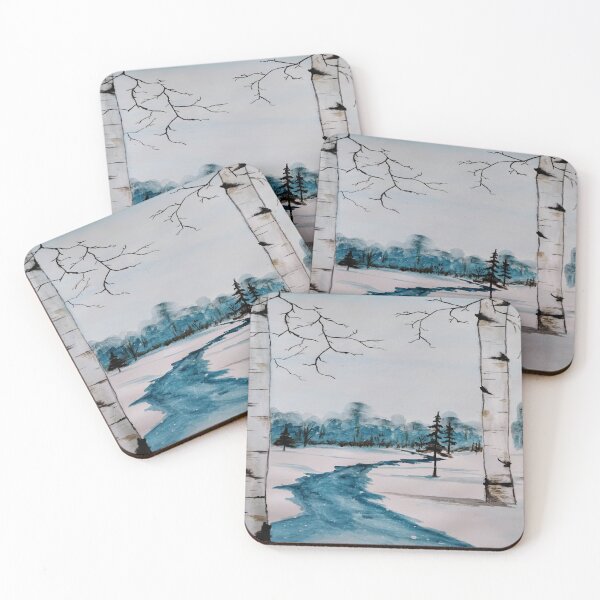 Item preview, Frozen Forest Stream designed and sold by Little Elf's Shop Shelf.
