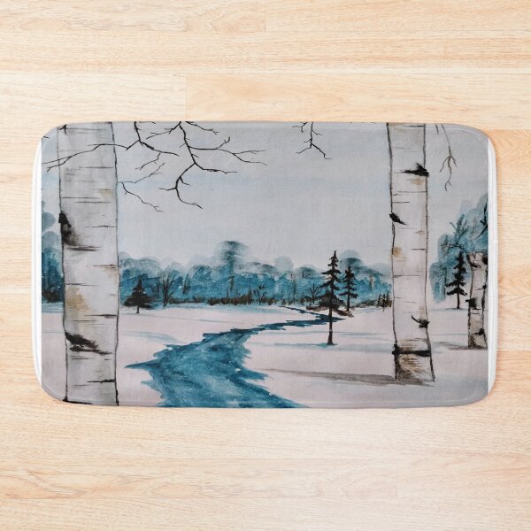Item preview, Frozen Forest Stream designed and sold by Little Elf's Shop Shelf.
