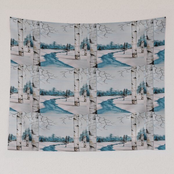 Item preview, Frozen Forest Stream designed and sold by Little Elf's Shop Shelf.