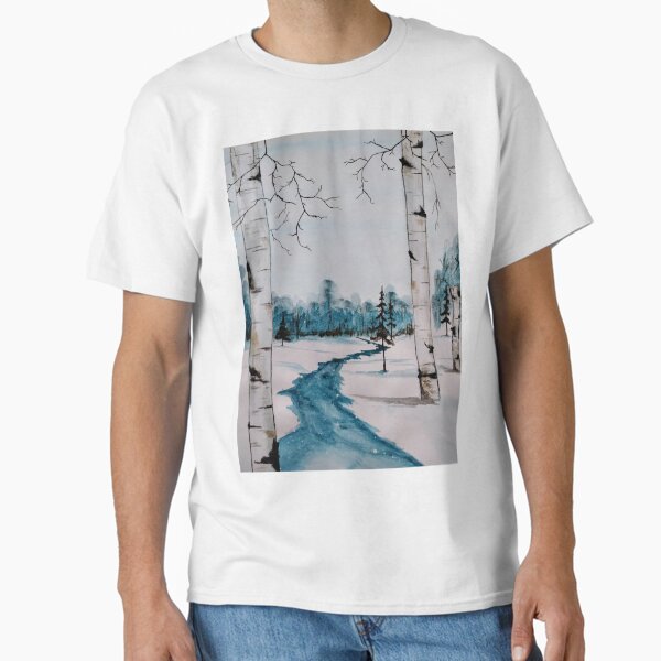 Item preview, Frozen Forest Stream designed and sold by Little Elf's Shop Shelf.