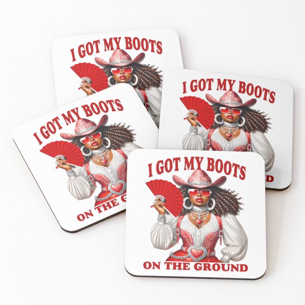 Item preview, I Got My Boots On The Ground Swag designed and sold by sanchezcal.