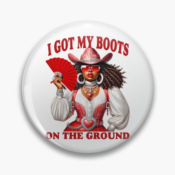 Item preview, I Got My Boots On The Ground Swag designed and sold by sanchezcal.