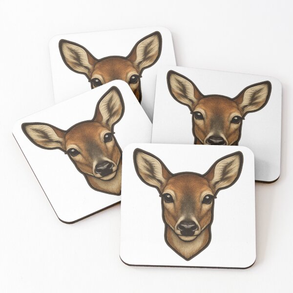Item preview, Deer Watchman – The silent observer of the forest designed and sold by KnlDsgn.