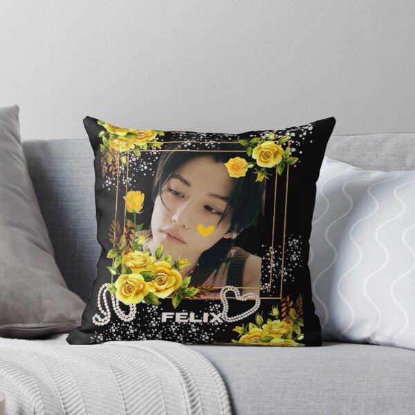Stray Kids Felix Pillows & Cushions for Sale | Redbubble