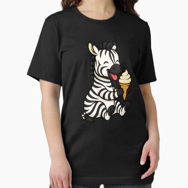 Item preview, Zebra Duck Ice Cream Zoo Animal Lover Kawaii Boys Girls Kids designed and sold by rafaeltto.