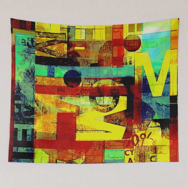 Item preview, M Graffiti Abstract designed and sold by ViaARTfactory.
