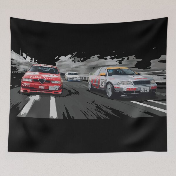 Item preview, btcc jgtc 156 jtcc Initial D - Mountain Drift Racing shop Super Touring 2-litre  designed and sold by cowtownCOWBOY.