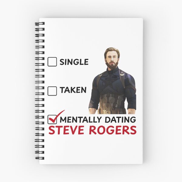 Item preview, Relationship Status: Mentally Dating Steve Rogers designed and sold by PopCulturePrincess.