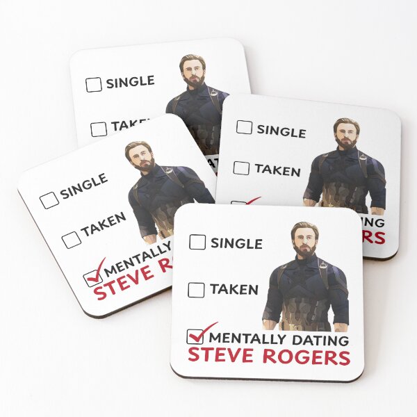 Item preview, Relationship Status: Mentally Dating Steve Rogers designed and sold by PopCulturePrincess.